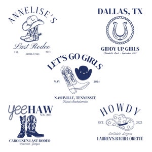 Custom Cowgirl Bachelorette Logo, Cowboy Bachelorette, Bachelorette Party Logo, Custom Bachelorette PNG