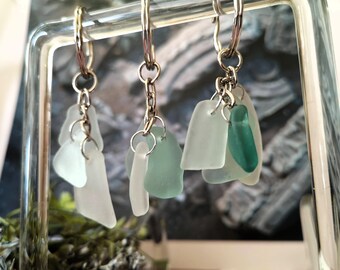 手作りのシーグラスキーホルダー – ユニークでナチュラル - Etsy 日本