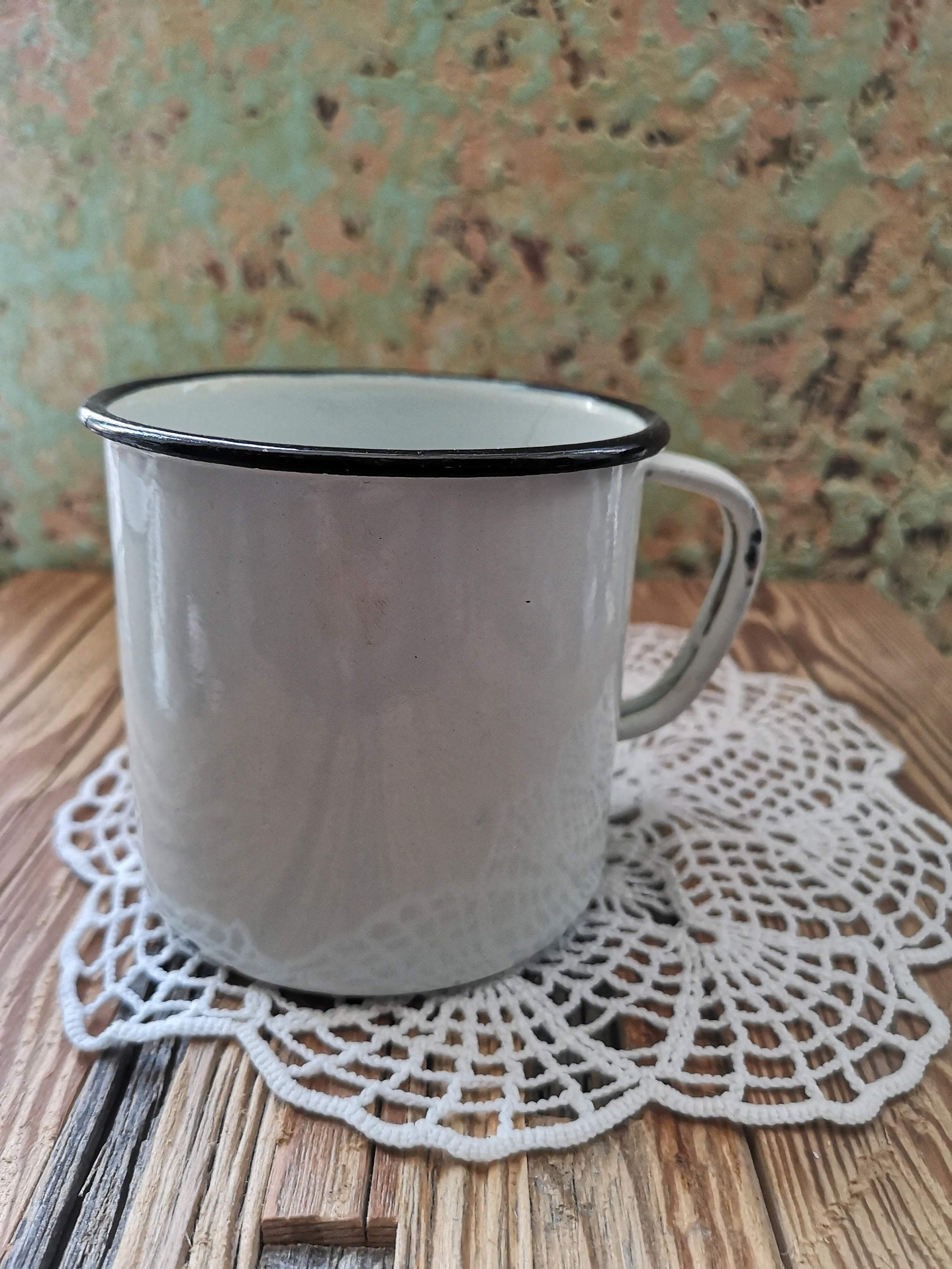 Tasse Pliante Vintage Soviétique – Plastique – Pour Voyage / Camping – Années 70 – Originale