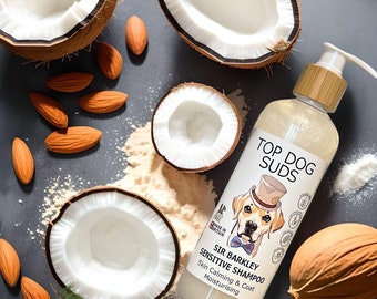 Sir Barkley Sensitive Dog Shampooing - Formulé pour les chiots et les chiens à peau sensible