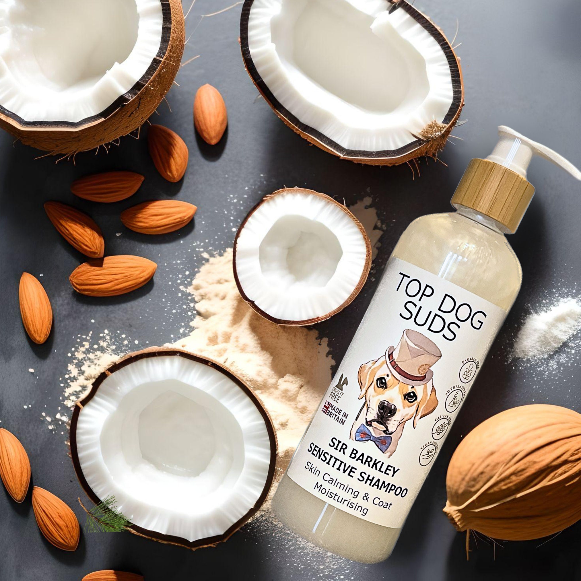 Sir Barkley Sensitive Dog Shampoo Formulated for Puppies and Sensitive Skinned Dogs