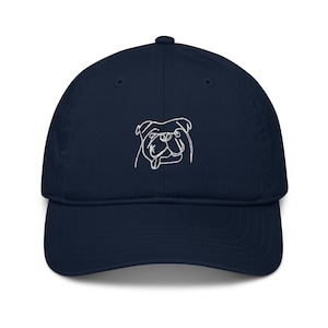 Organic Bulldog Baseball Hat
