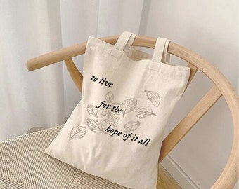 TSIIUO Women's The Windermere Peaks Canvas Tote Bag - Funny Folklore Design, 15.8x13.5 Inch, Reusable - View #3