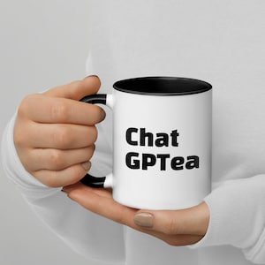 ChatGPT Mug, ChatGPTea Mug, Funny Gift, ChatGPT Merch, Funny AI Coffee Mug, Coworker Gift, Gift for Gamer, Geek Mug, Tech Gift