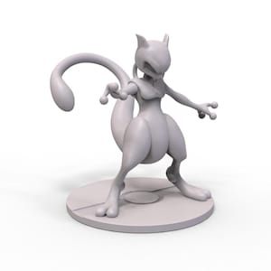 MewTwo Actionfigur STL-Datei