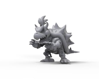 スーパーマリオブラザーズ クッパ 3D STL ファイル - Etsy 日本
