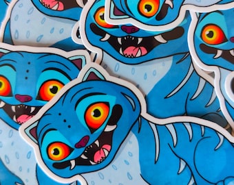 Derpy Aufkleber | K-Pop Demon Slayer Hunter-inspirierter Vinyl Sticker (5 cm oder 7 cm)