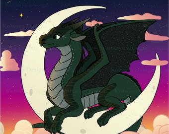 Wings of Fire Posters – A4 Print - Queen Battlewinner, Mulberry, Fatespeaker and Clay & Peril