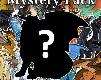 Wings of Fire Mystery Pack: Drachen Vinyl-Aufkleber für Fans