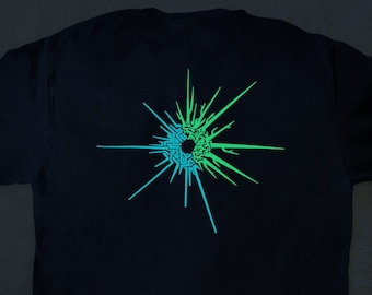 Outer Wilds: The Eyes Glow in the dark T-Shirt and Hoodie - The Eye of the Universe Mixed Nomai and Owlk Stranger