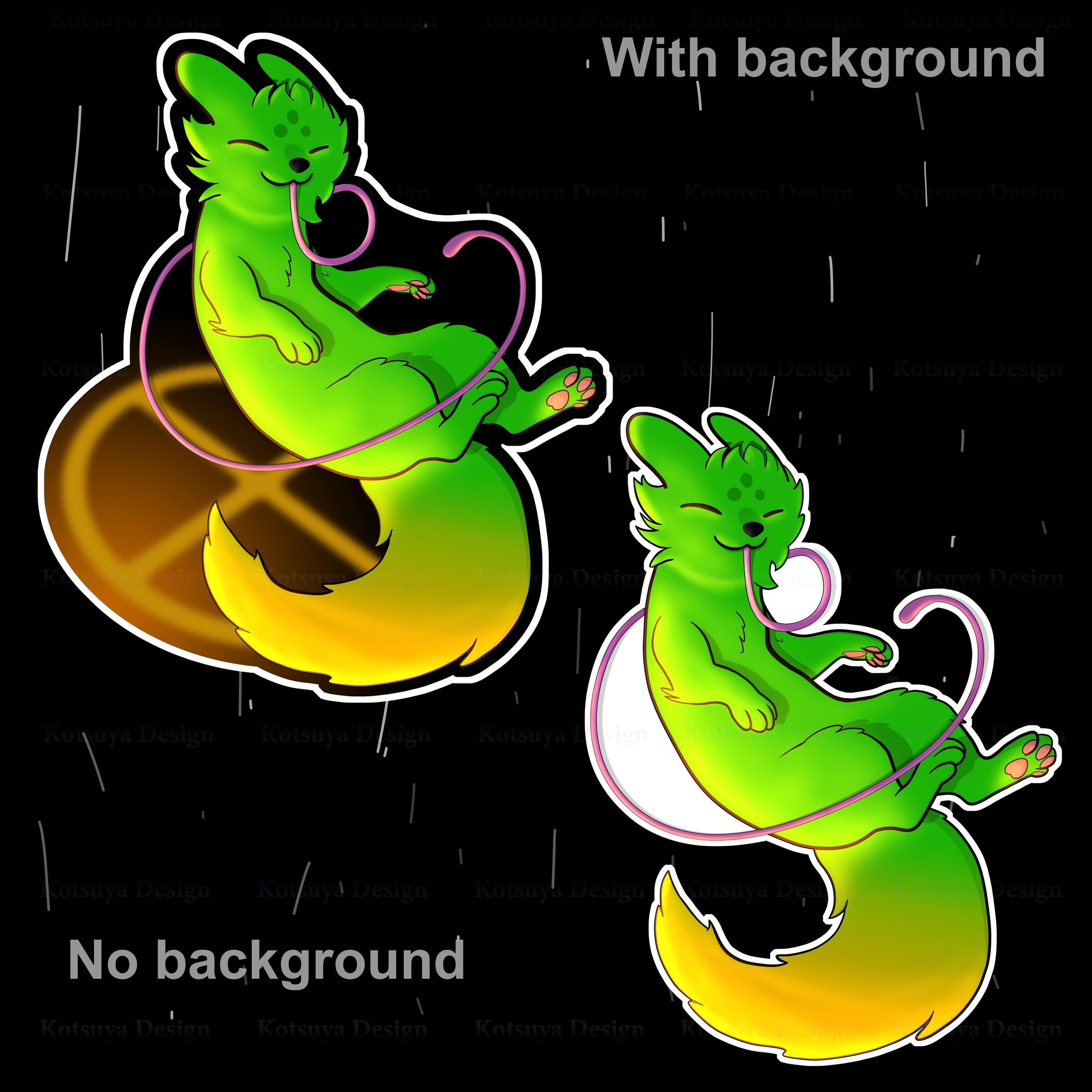 Rain World Slugcat Stickers: Artificer, Rivulet, Saint - 3