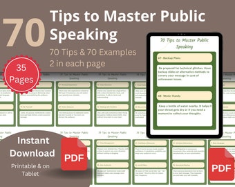 70 tips för att tala inför publik: Masterpresentationer (PDF-nedladdning)
