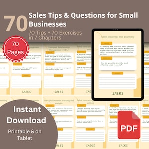 70 Sales Exercises to Improve in Your Small Business in 2025 | Helps in Sales Strategy, Lead Generation, CRM, Sales Forecasting & More