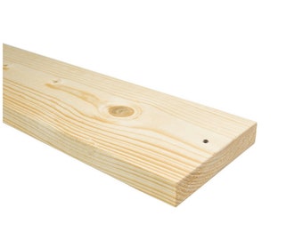 Petites lattes de rechange en bois de pin massif de 2 pi 6 po 755 mm x 70 mm x 17 mm - TAILLES PERSONNALISÉES DISPONIBLES