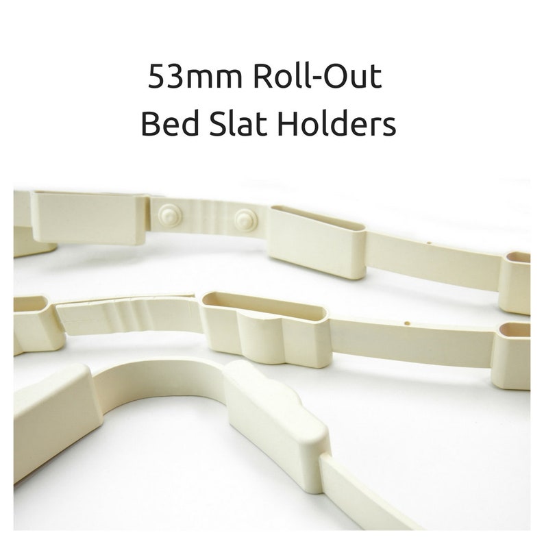 Roll Out 53mm Rubber Bed Slat Holders Strips Pair SLATS NOT INCLUDED image 3