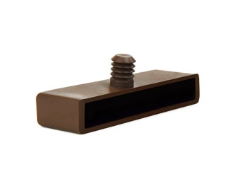 70mm Bed Slat Holders Caps for Wooden Frames 1 Prong (Pack of 10)