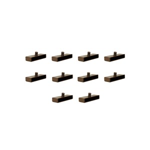 70mm Bed Slat Holders Caps for Wooden Frames 1 Prong Pack of 10 image 5