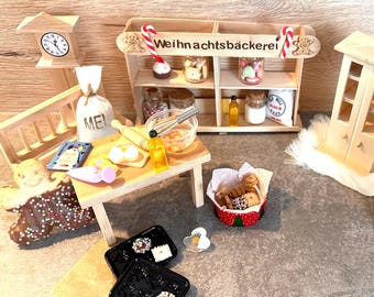 Wichteltüre backen Backset Wichtel Zubehör Puppenstube Keksdose