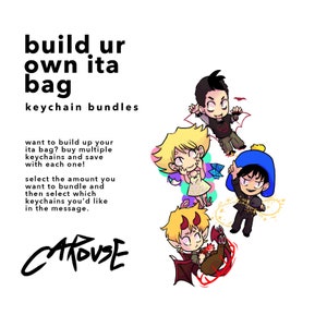 Make Ur Own Ita Bag Acrylic Keychain Bundle