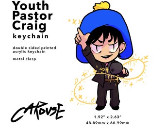 Youth Pastor Craig Acrylic Keychain