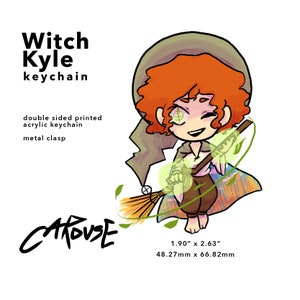Witch Kyle Acrylic Keychain