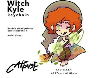 Witch Kyle Acrylic Keychain
