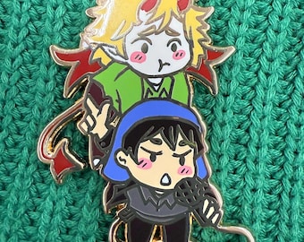 To Salvation! Craig x Tweek Enamel Pin
