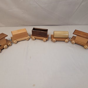 Wood Toy Train