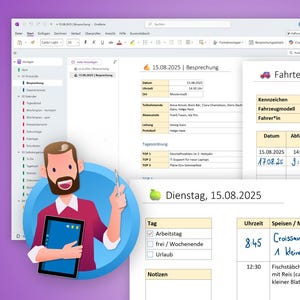 Mallar för OneNote: Mallar med över 30 sidor finns att ladda ner [Uppdatering 2025]