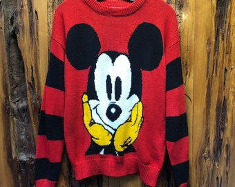 Vintage Disney Mickey & Co. Mickey Mouse Sweater Size L