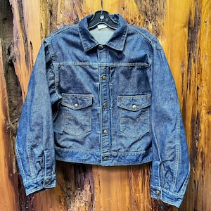 Vintage 50s Buckaroo by Big Smith Denim Trucker Jacket - Etsy India