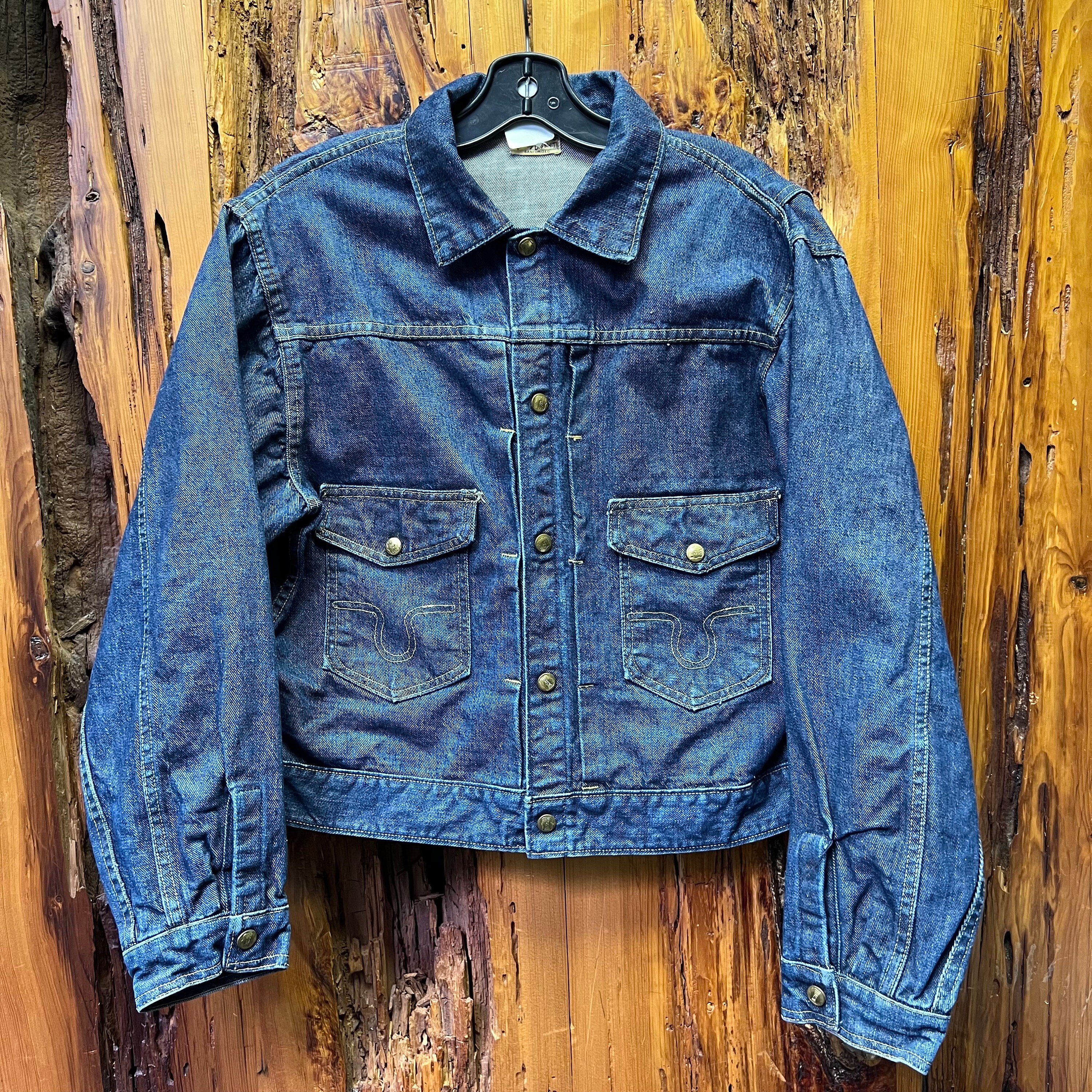 Vintage 50s Buckaroo by Big Smith Denim Trucker Jacket Etsy
