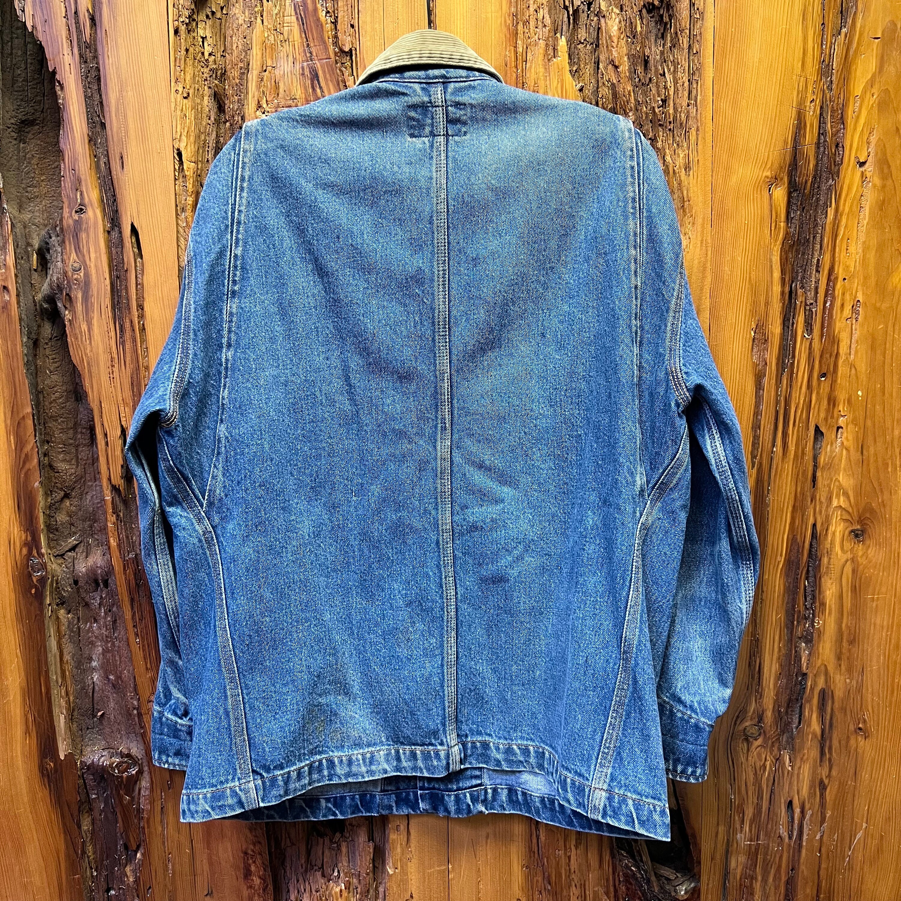 Vintage 80s Polo Ralph Lauren Denim Chore Jacket Size L - Etsy