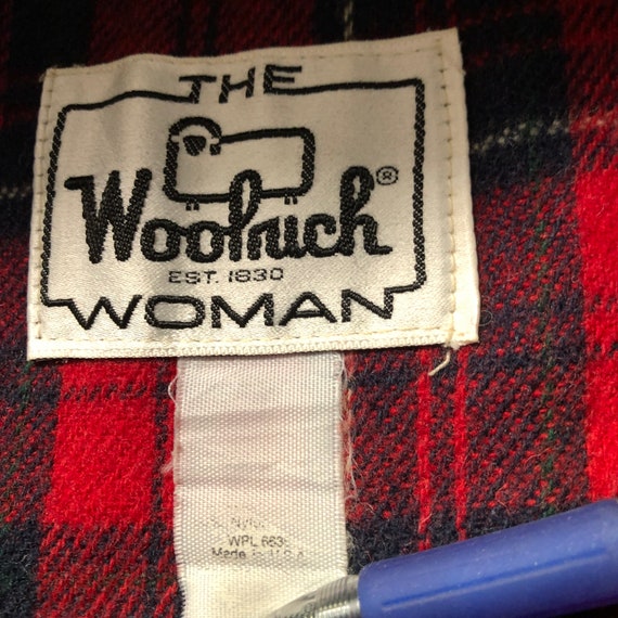 Vintage 90s Woolrich Womens Parka Jacket Blanket … - image 3