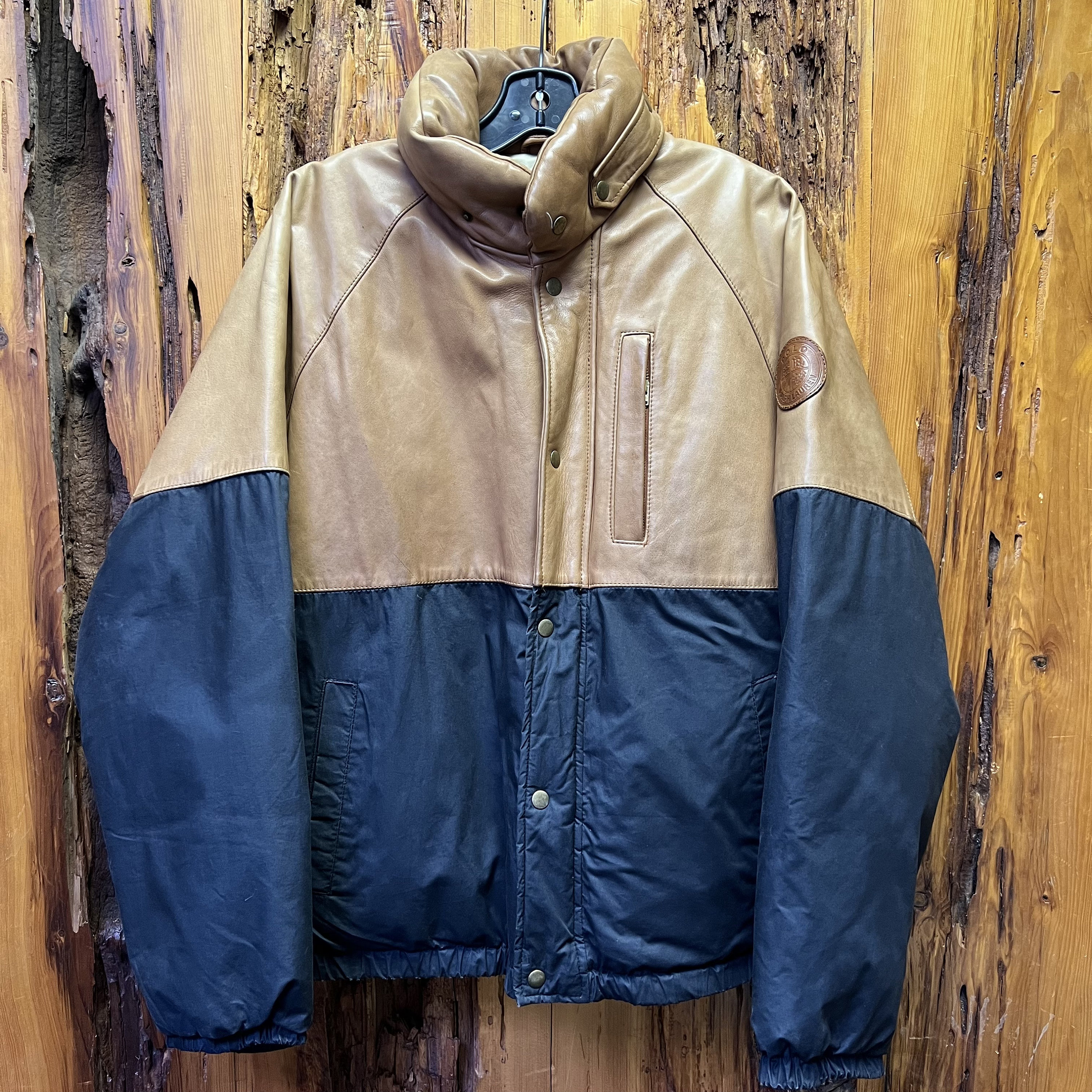 VTG 90s POLO USA Ralph Lauren Ski Puffer Down Jacket Size M *See  Description*
