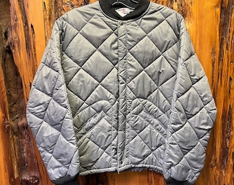 Vintage 60s-70s Penney's Towncraft Quilted Puffer Jacket Size M