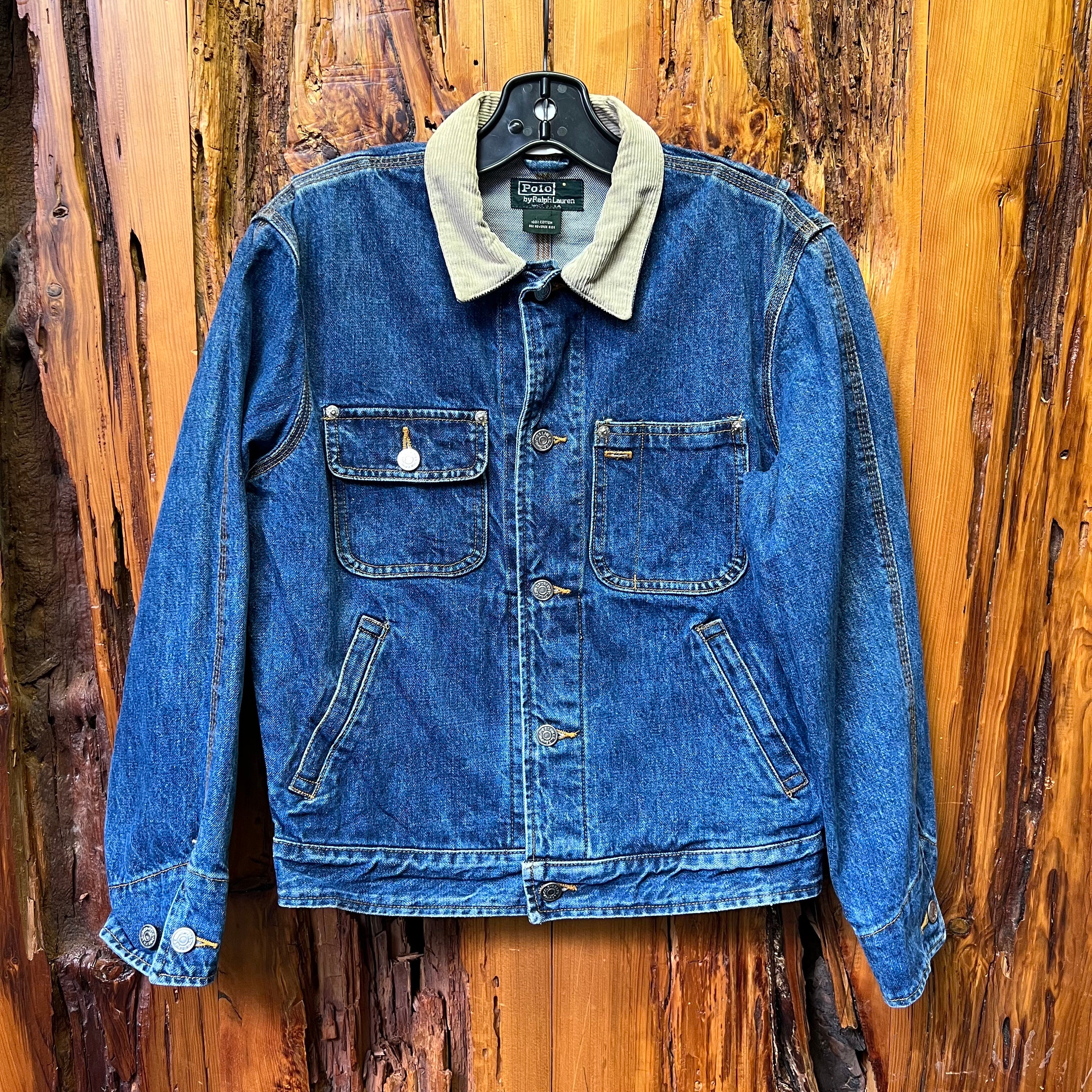 Vintage 80s Polo Ralph Lauren Denim Trucker Jacket - Etsy Vintage 80s Polo Ralph Lauren Denim Trucker Jacket - Etsy