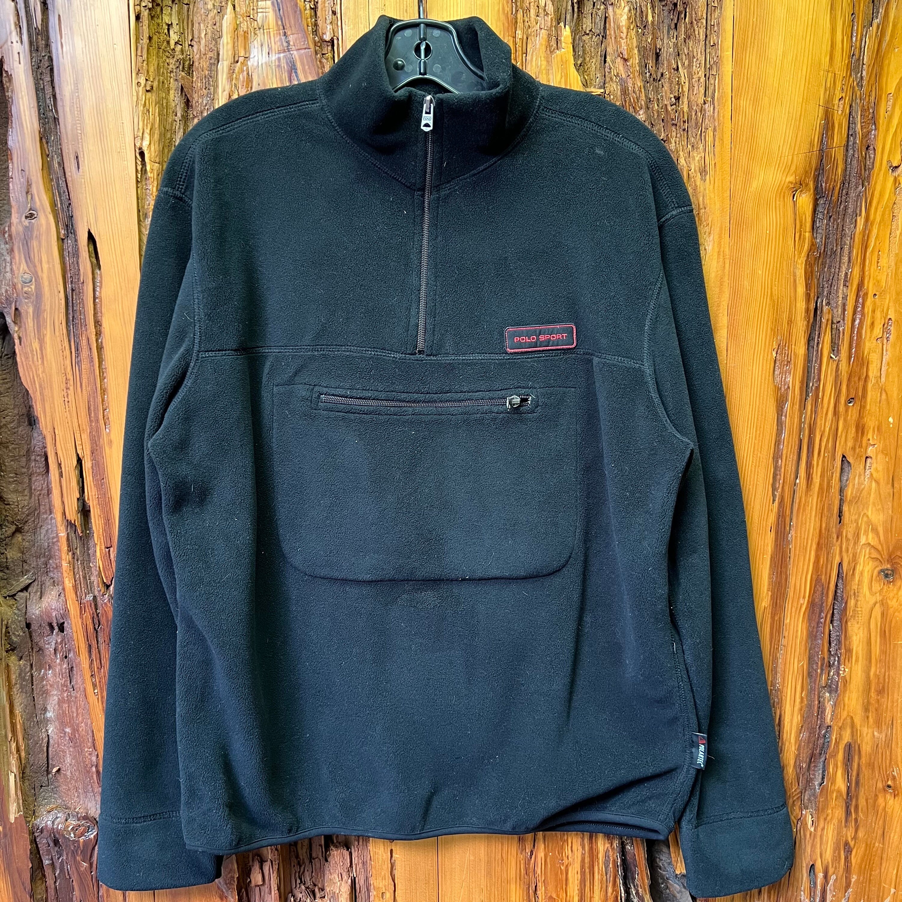 Vintage 90s Polo Sport Ralph Lauren Half Zip Polartec Fleece Size