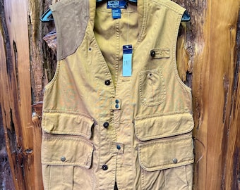 Vintage NWT Deadstock 90s Polo Ralph Lauren Hunting Vest Size S