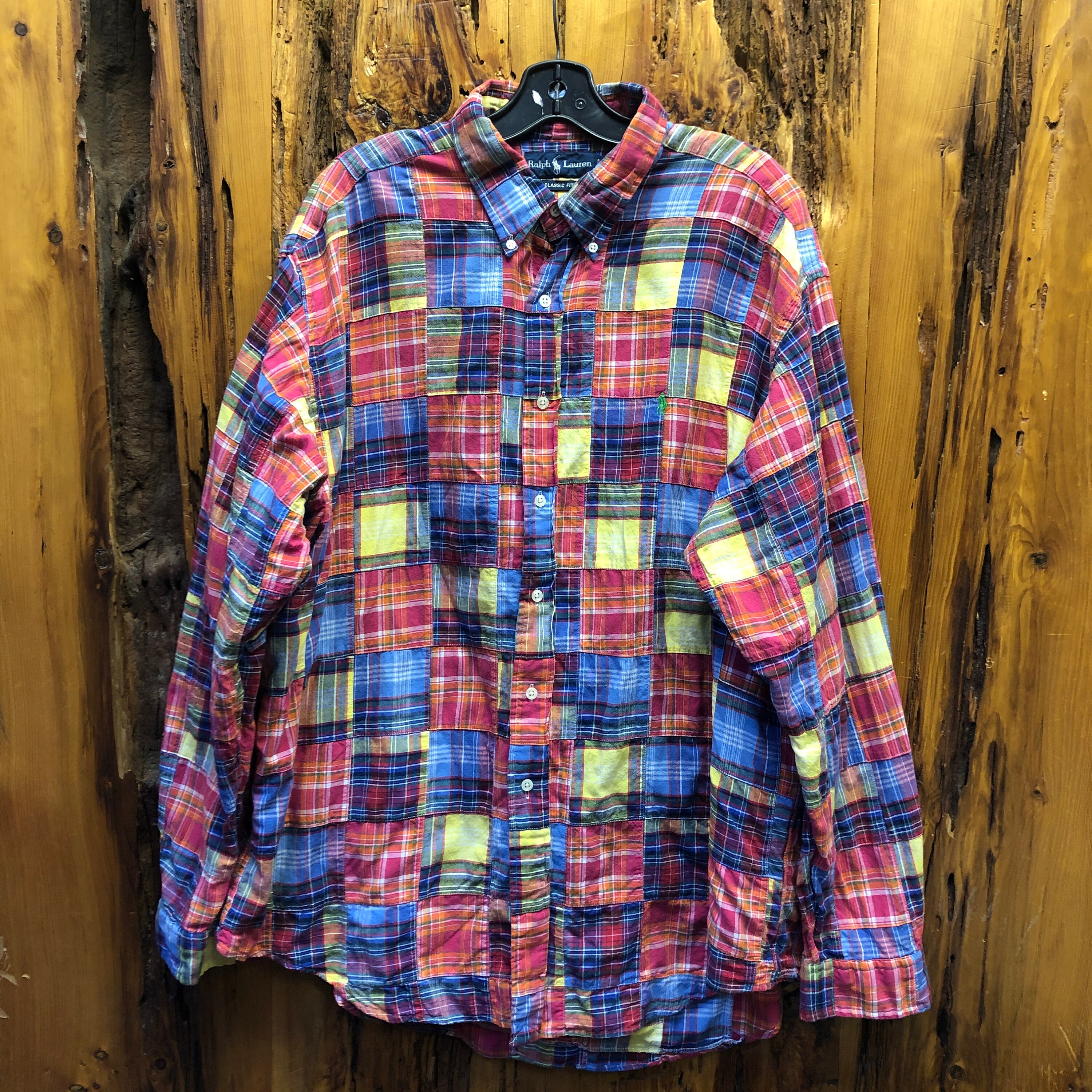 90s Ralph Lauren Cotton Madras Patchwork