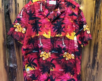 Vintage 2000s Royal Creations Hawaiian Short Sleeve Shirt Size XL