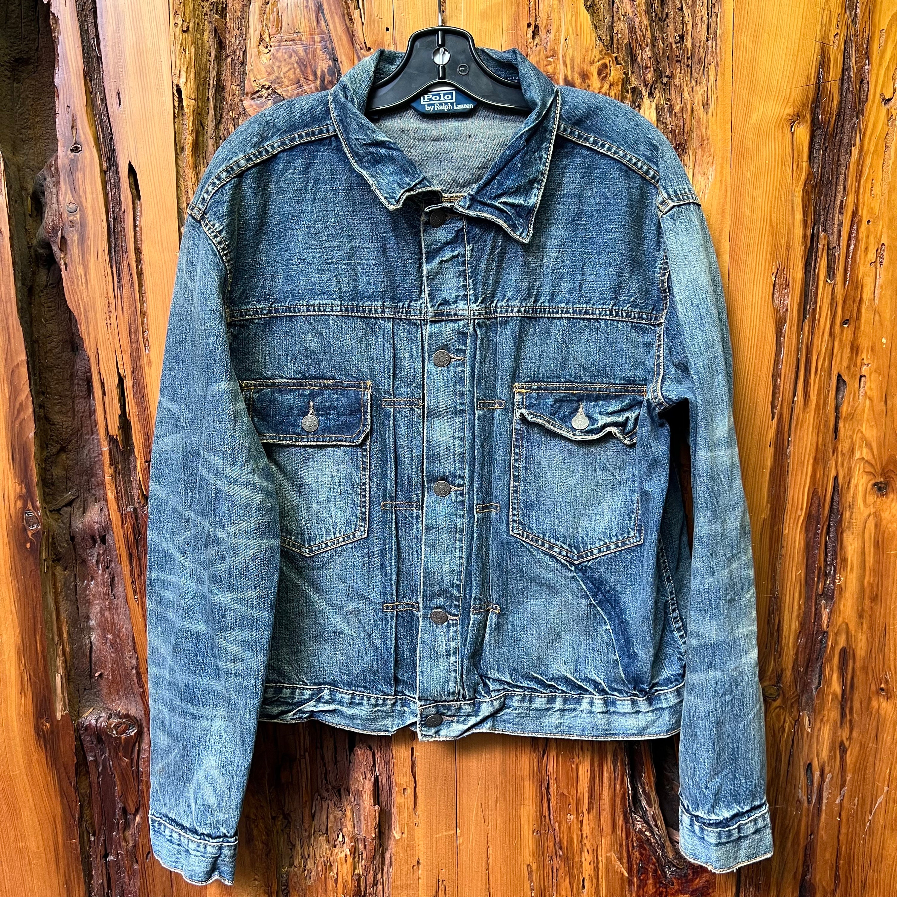ジャケット・アウター RRL 90s 2nd type Vintage 90s Ralph Lauren RRL Double RL Denim Jacket Corduroy