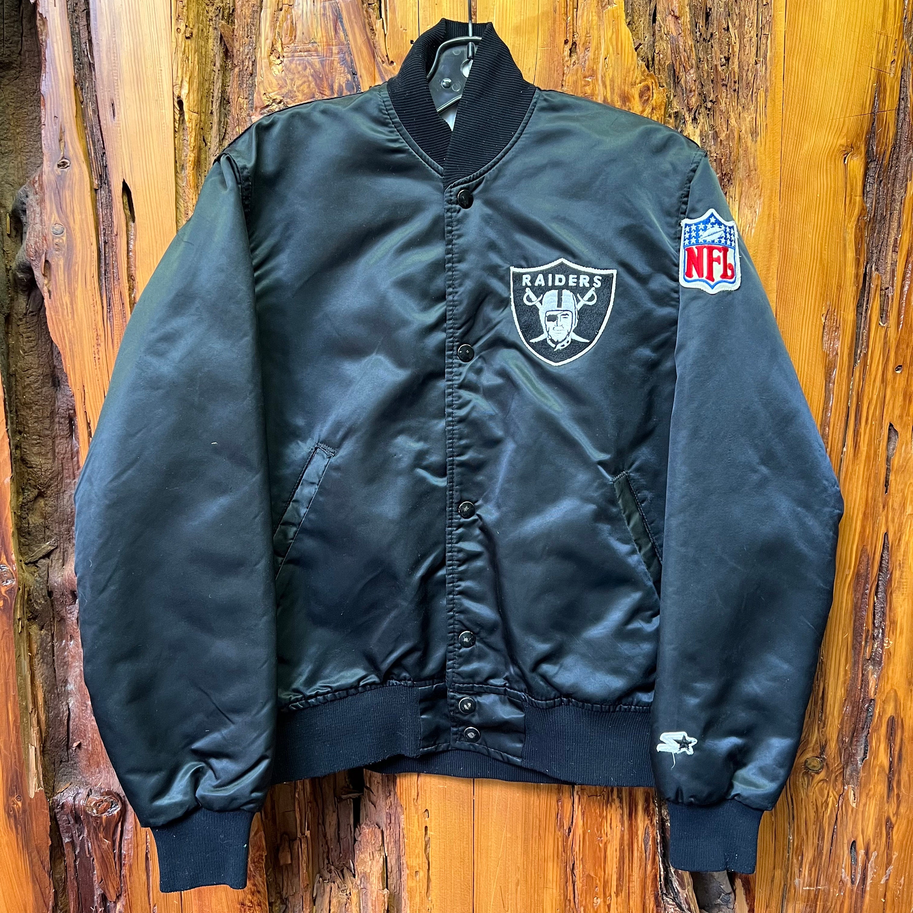 Vintage Los Angeles Raiders satin jacket by Starter - RARE XL TALL