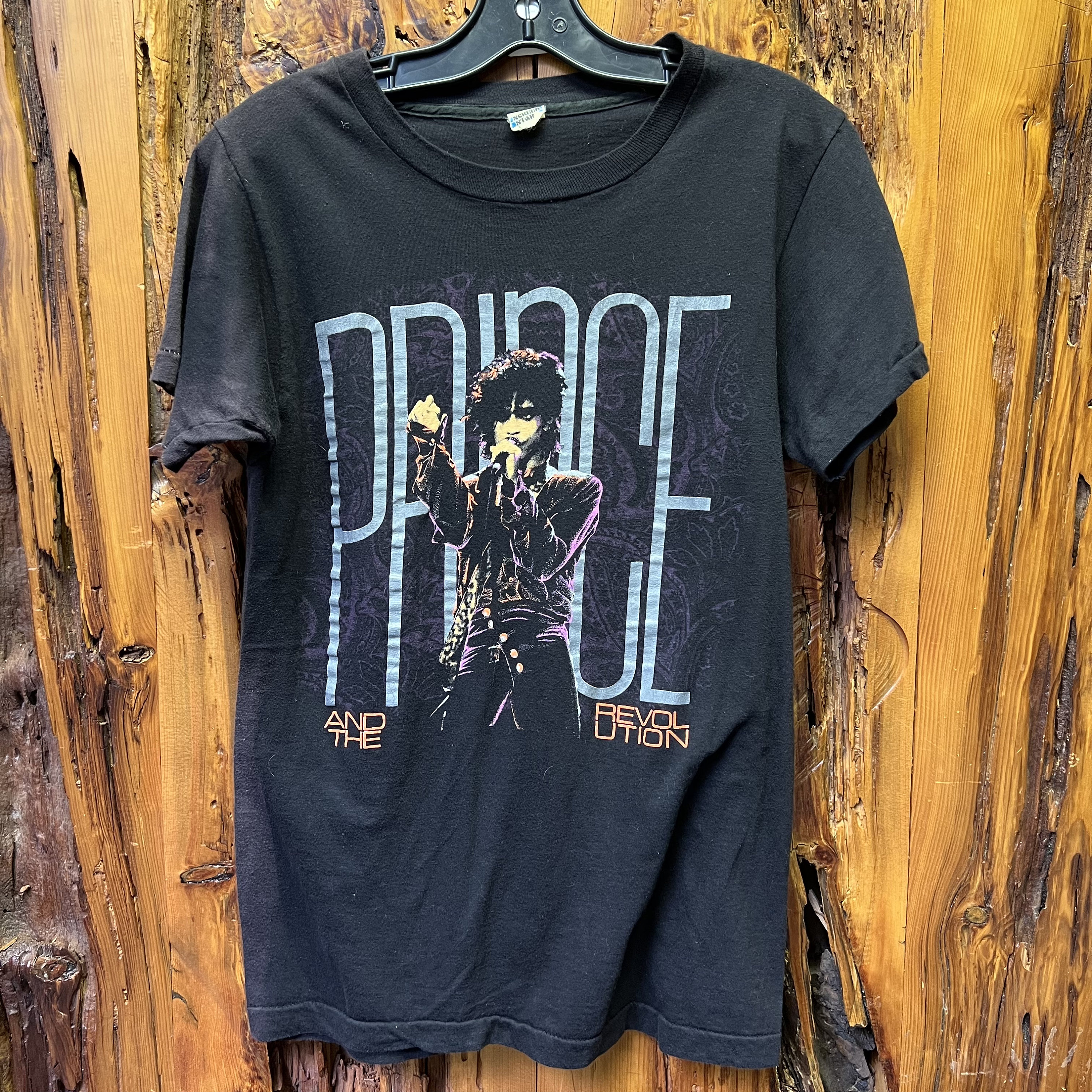 Vintage 1985 Prince and the Revolution World Tour Single Stitch T