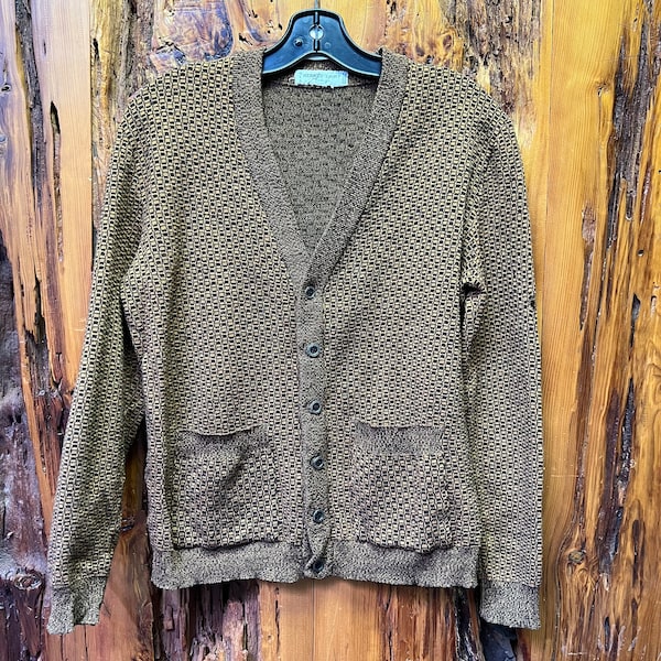 Vintage 70s Hermes Sport Cardigan