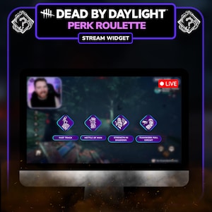 Random DBD Perk Roulette Widget | Animated Randomizer for Dead by Daylight | Twitch StreamElements OBS image 9