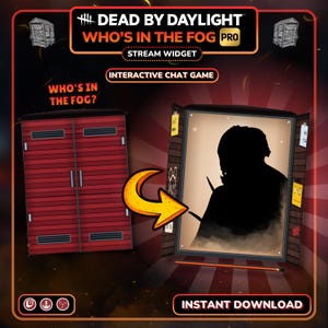 Who's In the Fog PRO Widget | DBD Guessing Game | Haunted by Daylight