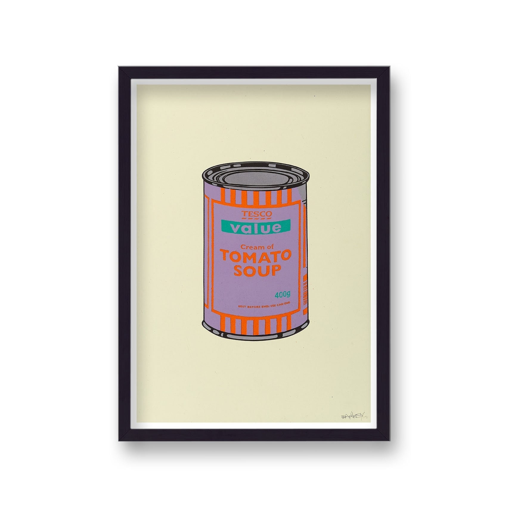 Banksy Tesco Value Tomato Soup Can - Etsy Banksy Tesco Value Tomato Soup Can - Etsy