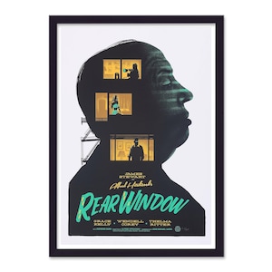 Rear window v2 reimagined movie poster