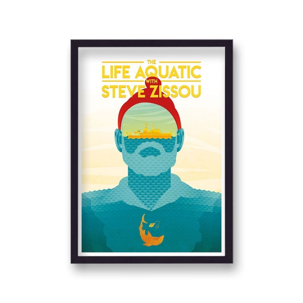 The Life Aquatic v1 Reworked Movie Poster